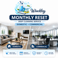 Monthly 2-Hour Deep Clean in Preston & Lancashire